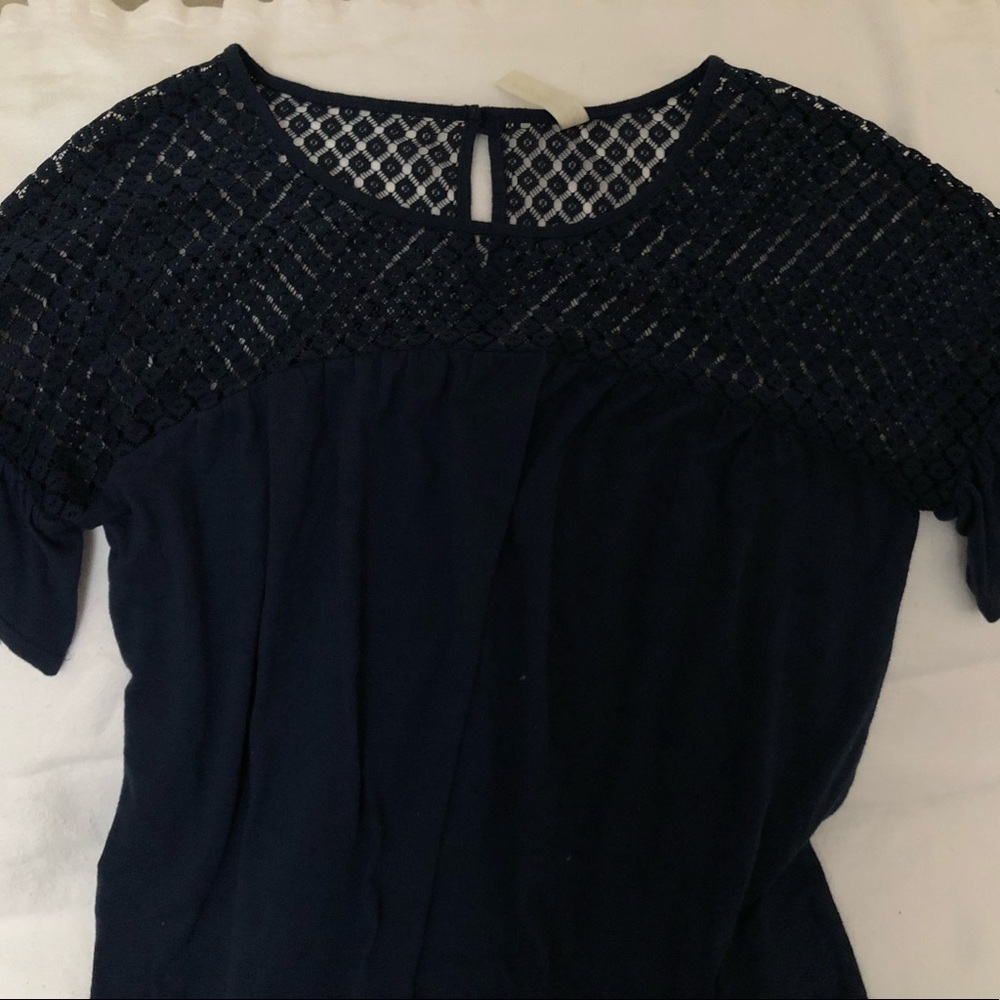 Navy blue dress shirt